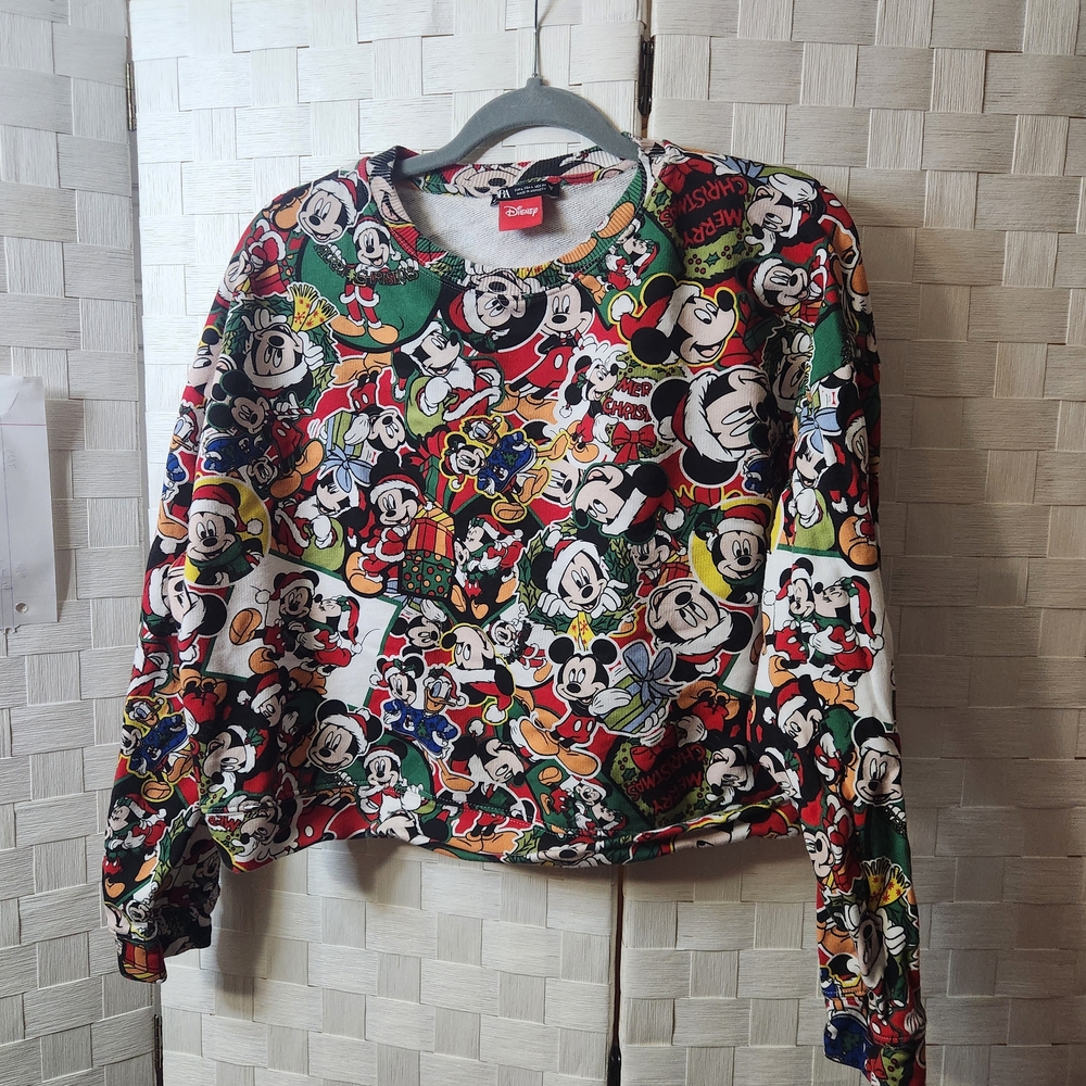 Disney Zara Mickey Mouse Colorful Sweatshirt